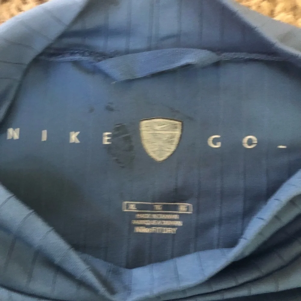 Nike Golf Dri Fit‎ blue Sawgrass men’s shirt size XL